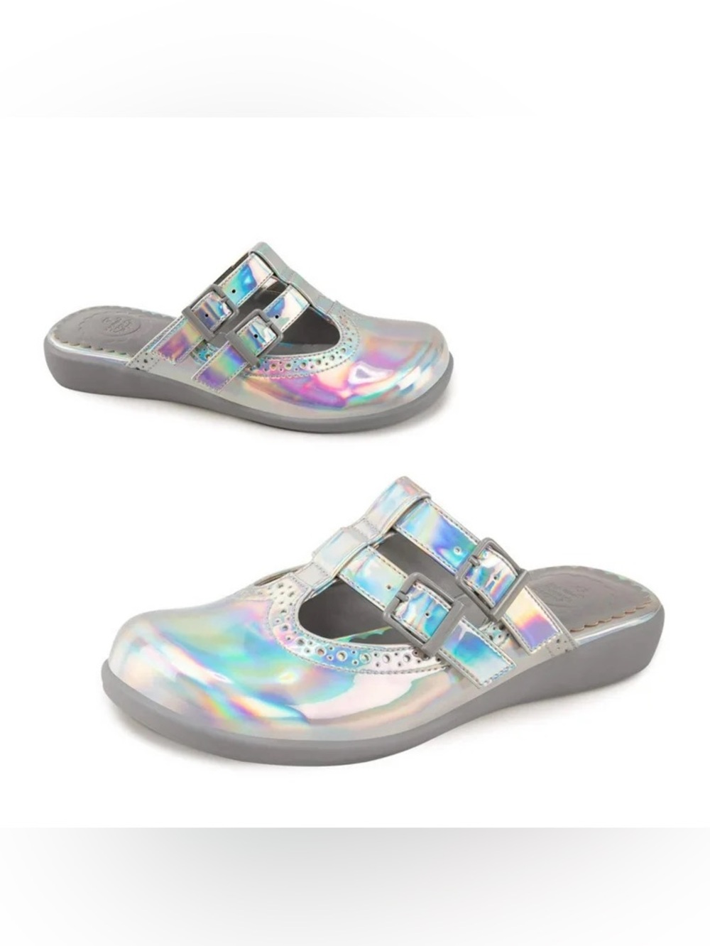 Chocolaticas® Chrome Crush Women's Clog - Picture 2 of 5